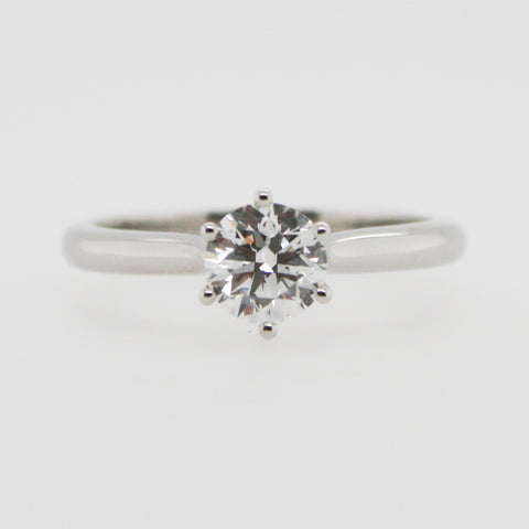 Platinum Diamond Solitaire Ring