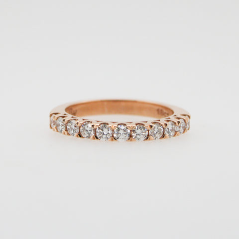 Diamond and Rose Gold Ring